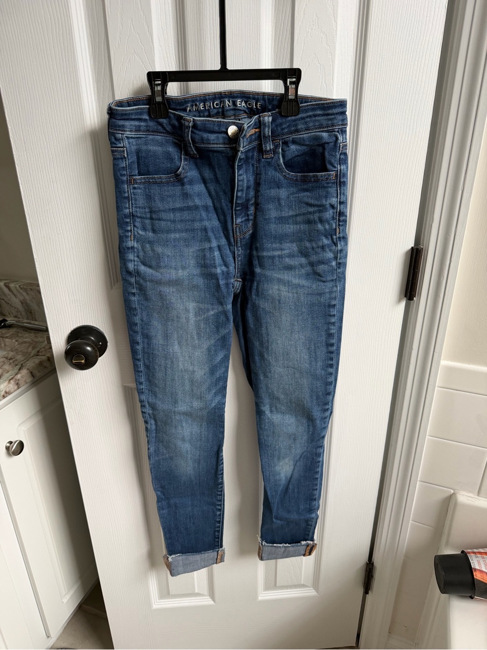 American Eagle Outfitters Blue Skinny Jeans